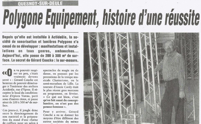 Polygone Equipement, histoire d'une réussite