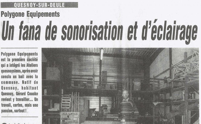 Un fan de sonorisation et éclairage